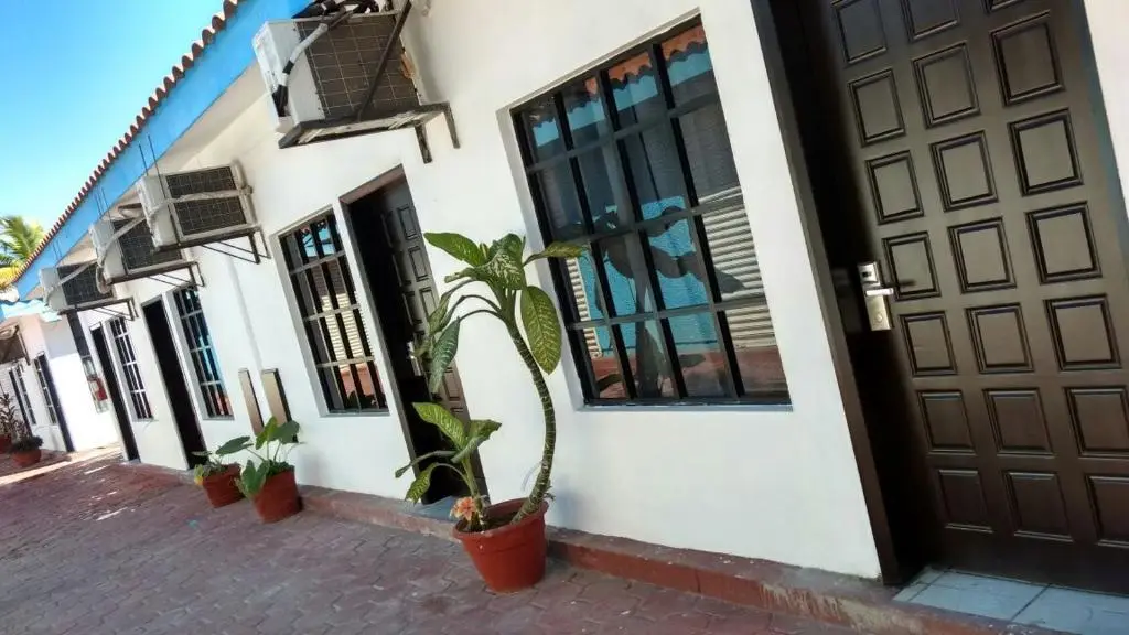 Exterior rooms at Hotel Marina Topolobampo